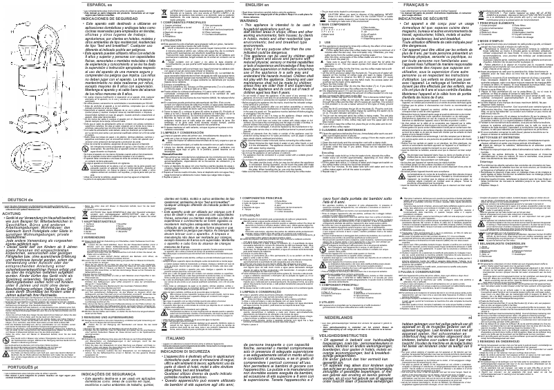 Image de la première page du manuel de l'appareil EX6151