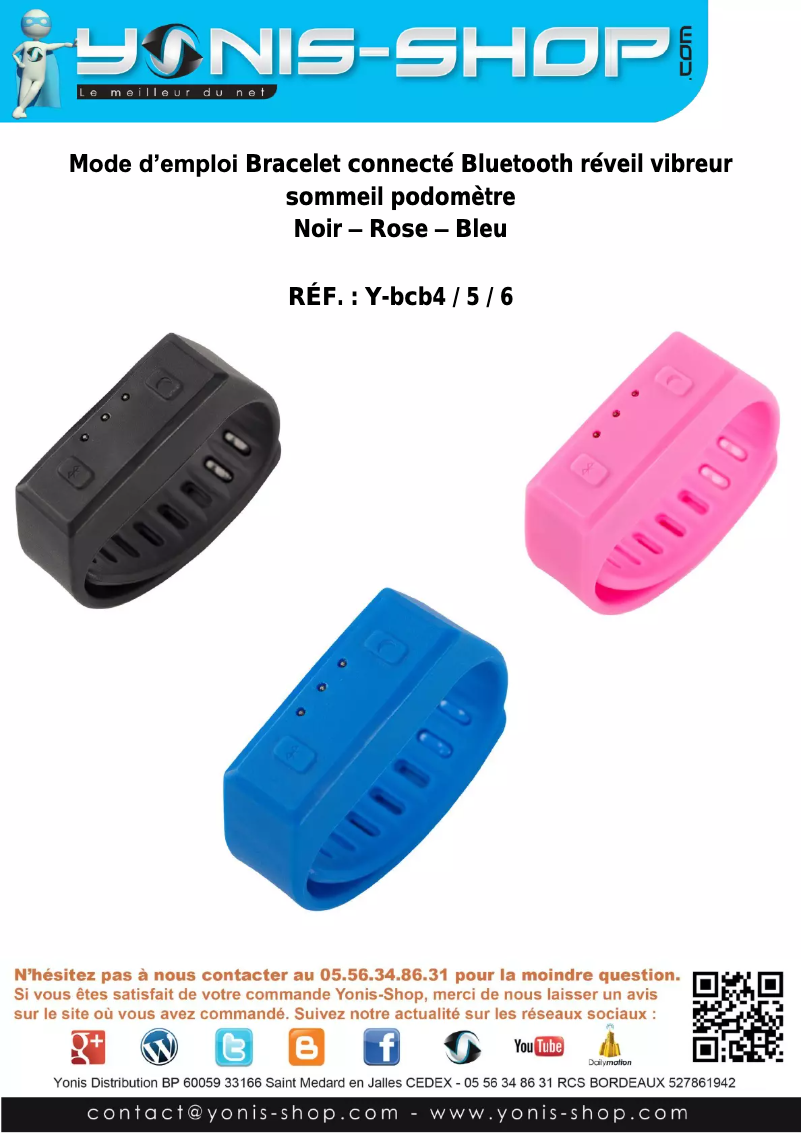 Página 1 del manual Manual de usuario Yonis Y-BCB6