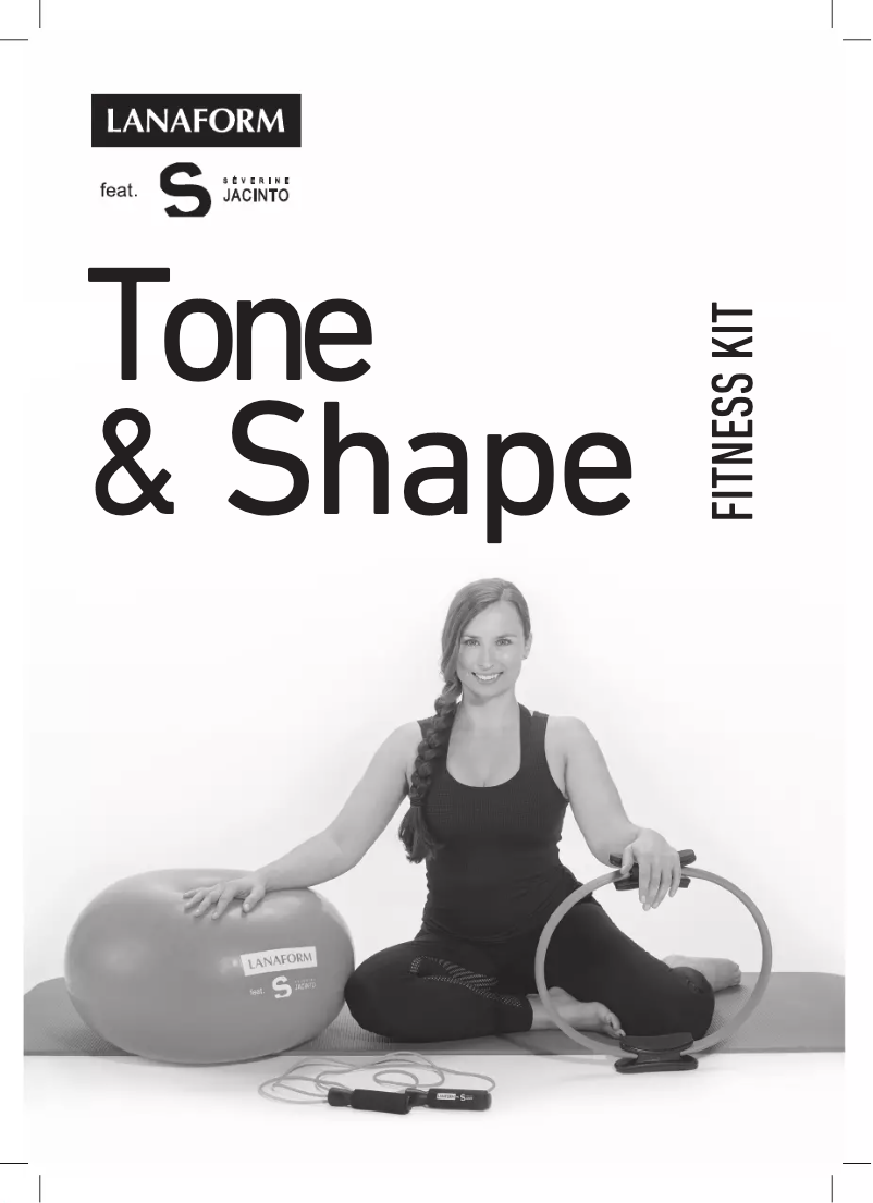 Page 1 of the manual User Manual Lanaform Tone & Shape