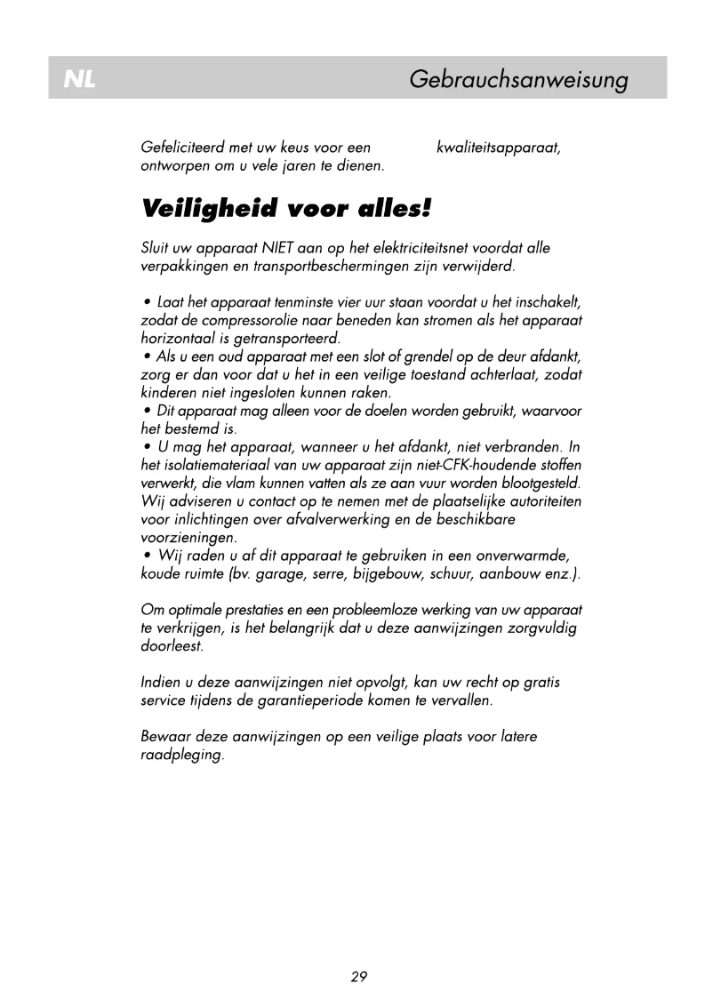 Image de la première page du manuel de l'appareil RRN 2260 A