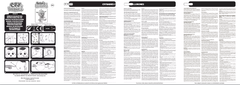 Page 1 de la notice Manuel utilisateur IMC Toys Fantasy Dream