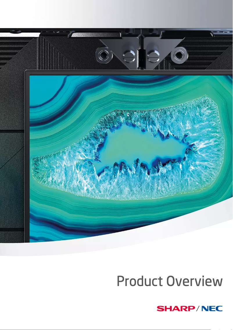 Page n°1 - Brochure NEC MultiSync EX241UN