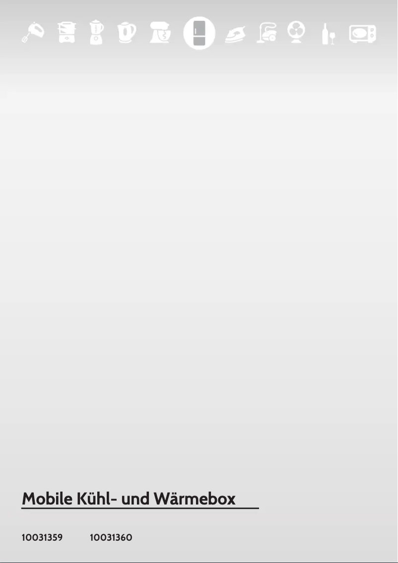 Image de la première page du manuel de l'appareil Box 10031360