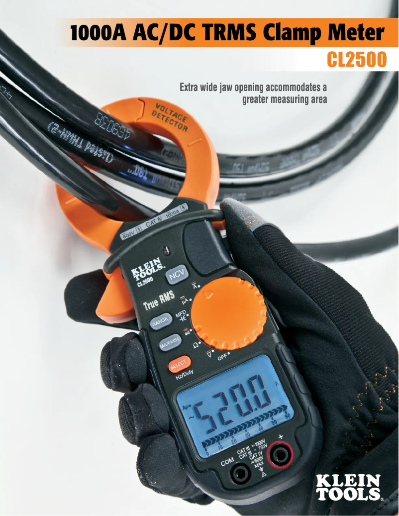 Image de la première page du manuel de l'appareil CL2500