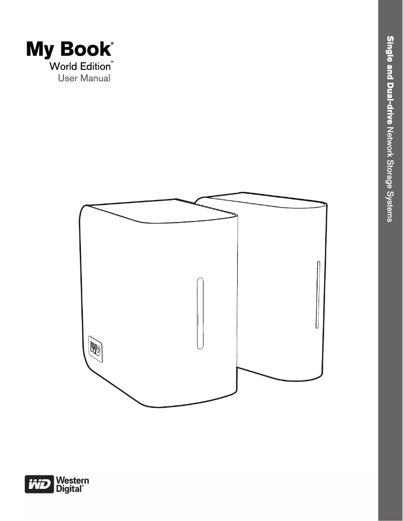 Page n°1 - Manuel utilisateur Western Digital My Book World