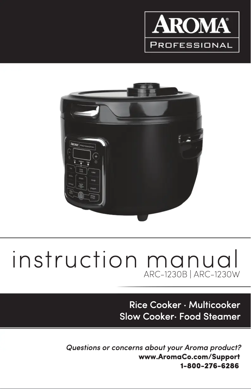 Imagen de la primera página del manual del dispositivo ARC-1230