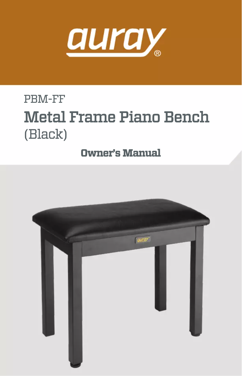 Image de la première page du manuel de l'appareil PBM-FF