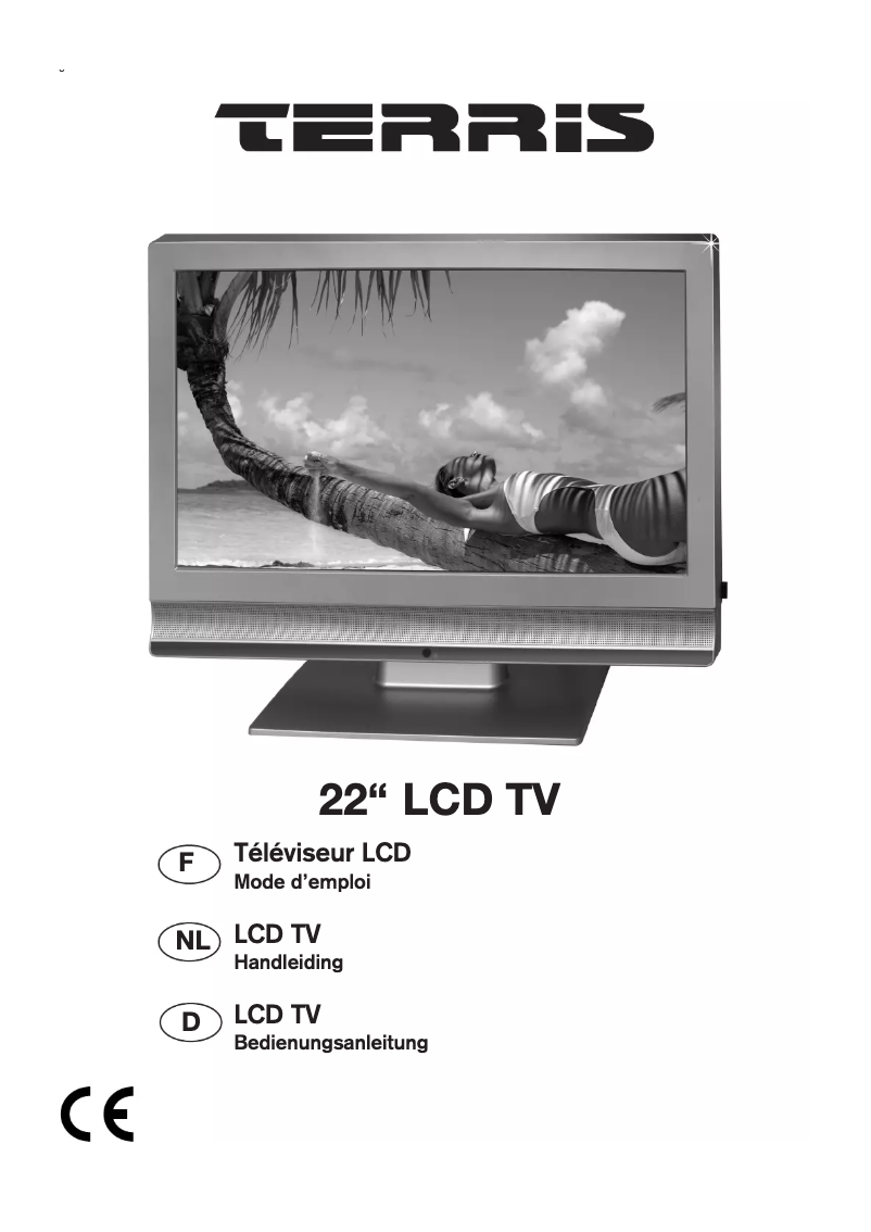 Page 1 de la notice Manuel utilisateur Terris LCD 2292