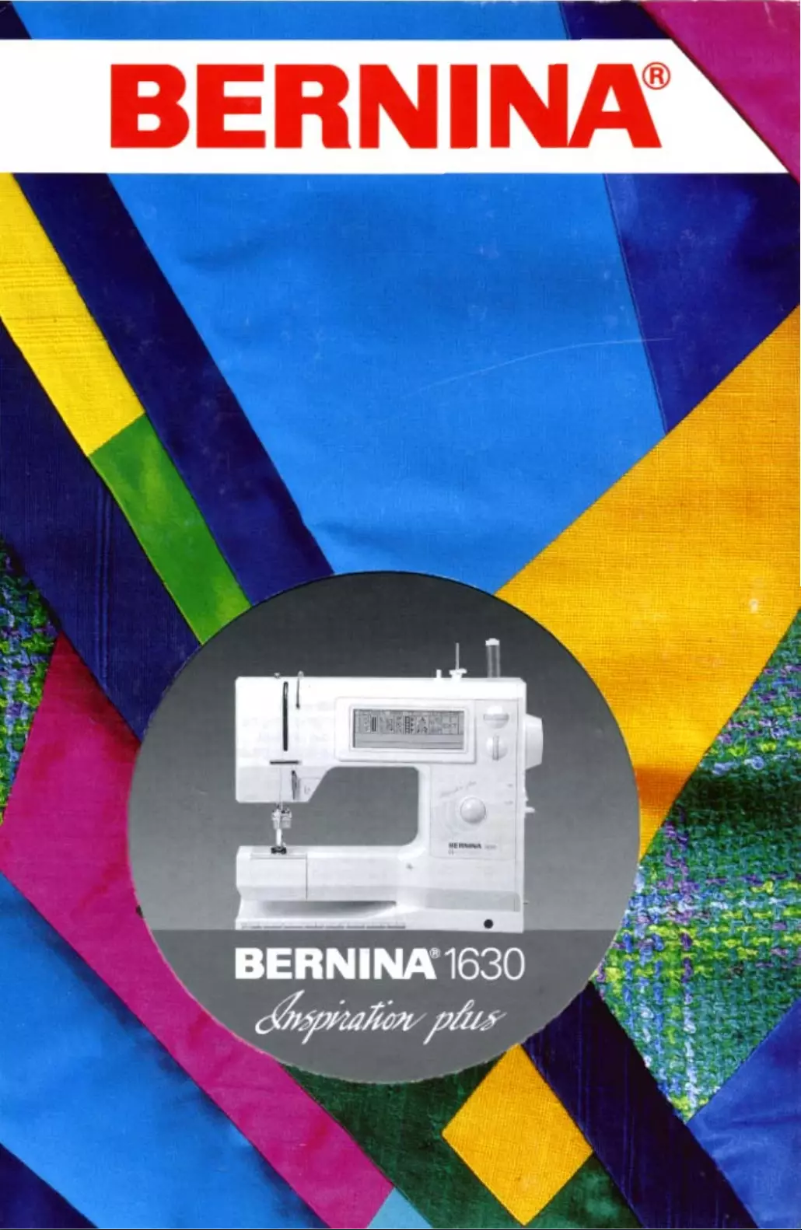 Page n°1 - Manuel utilisateur Bernina Inspiration Plus 1630