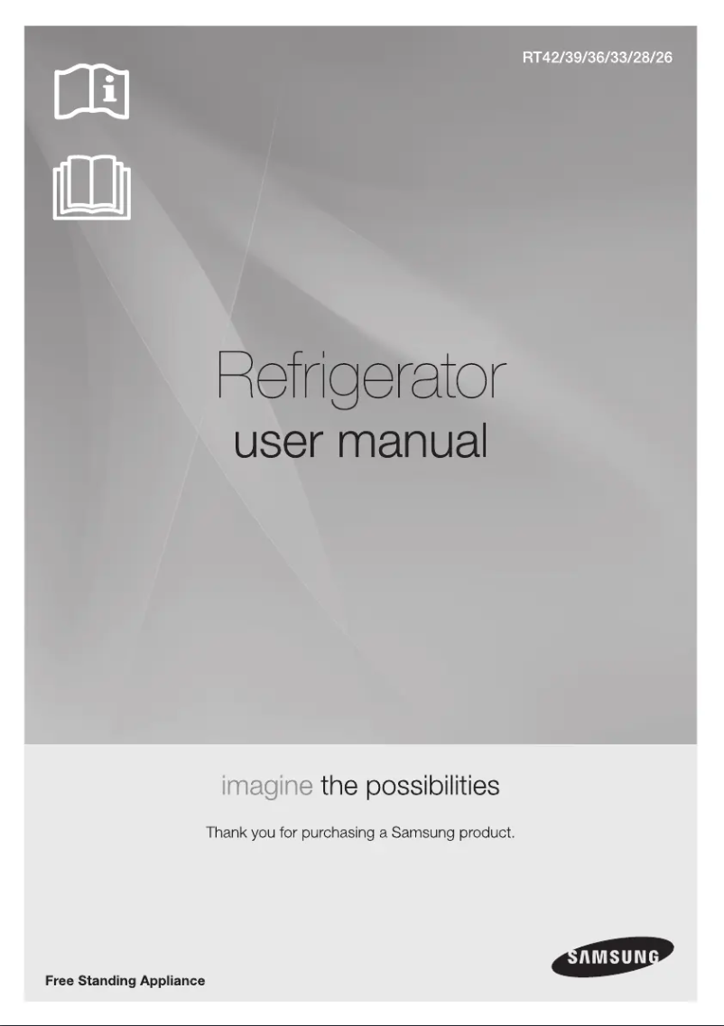 Image de la première page du manuel de l'appareil RT39HDJTESP