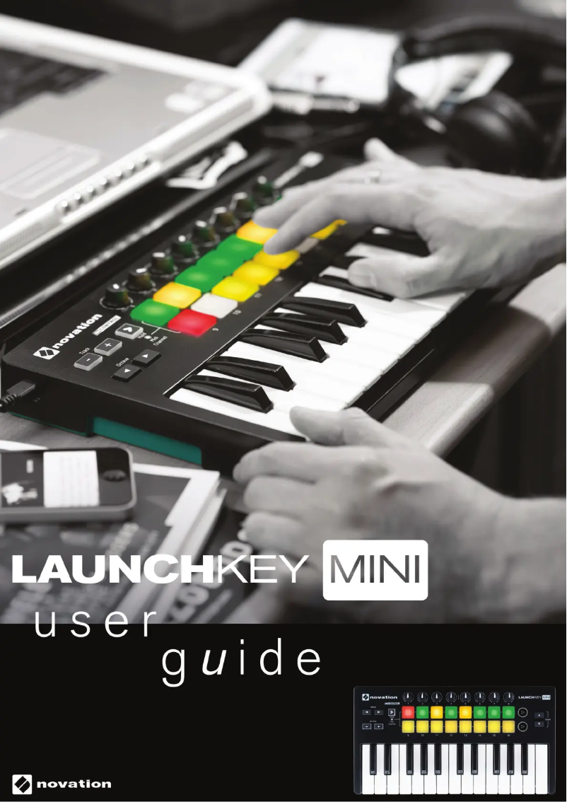Página 1 del manual Manual de usuario Novation Launchkey Mini MK2