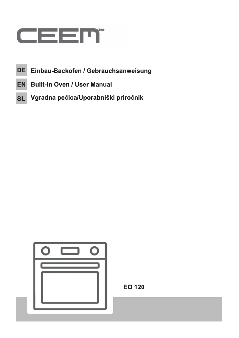 Page n°1 - Manuel utilisateur CEEM EO 120