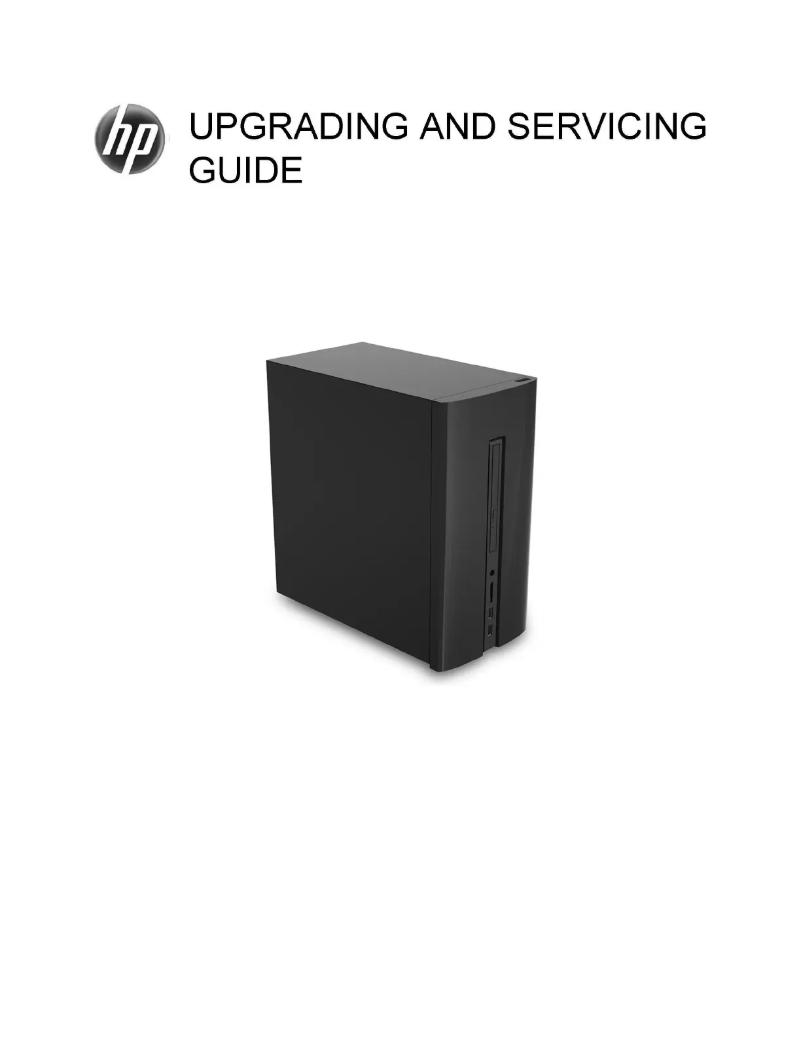 Page n°1 - Manuel utilisateur HP 460-a000ns