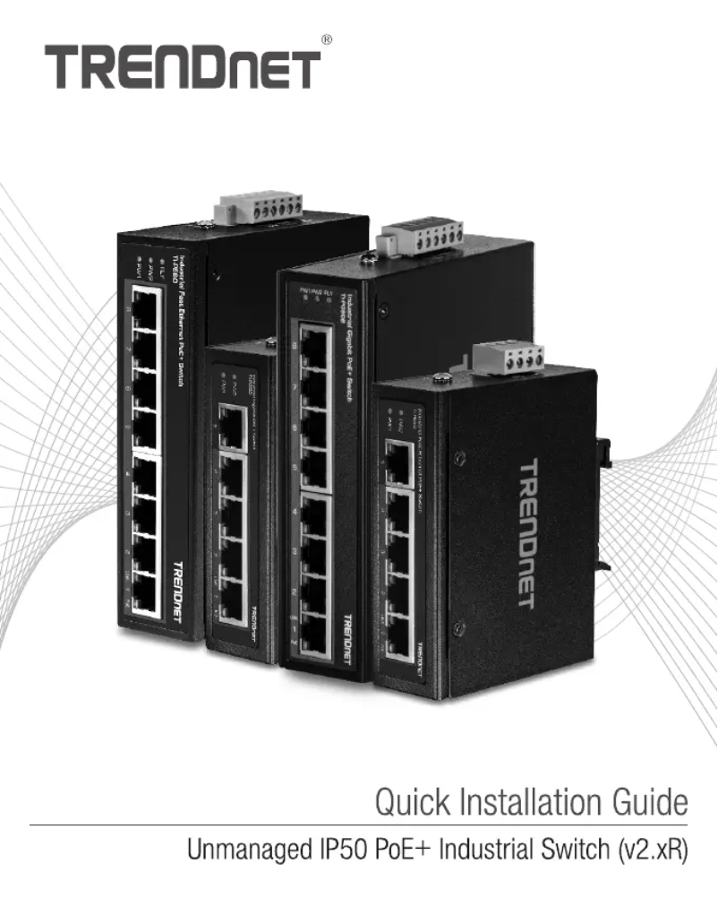 Page n°1 - Mode d'emploi TRENDnet TI-PG80B