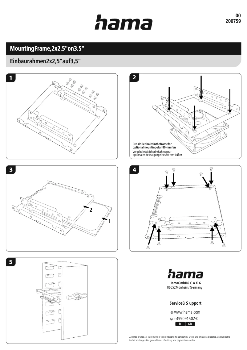 Image de la première page du manuel de l'appareil 00200759