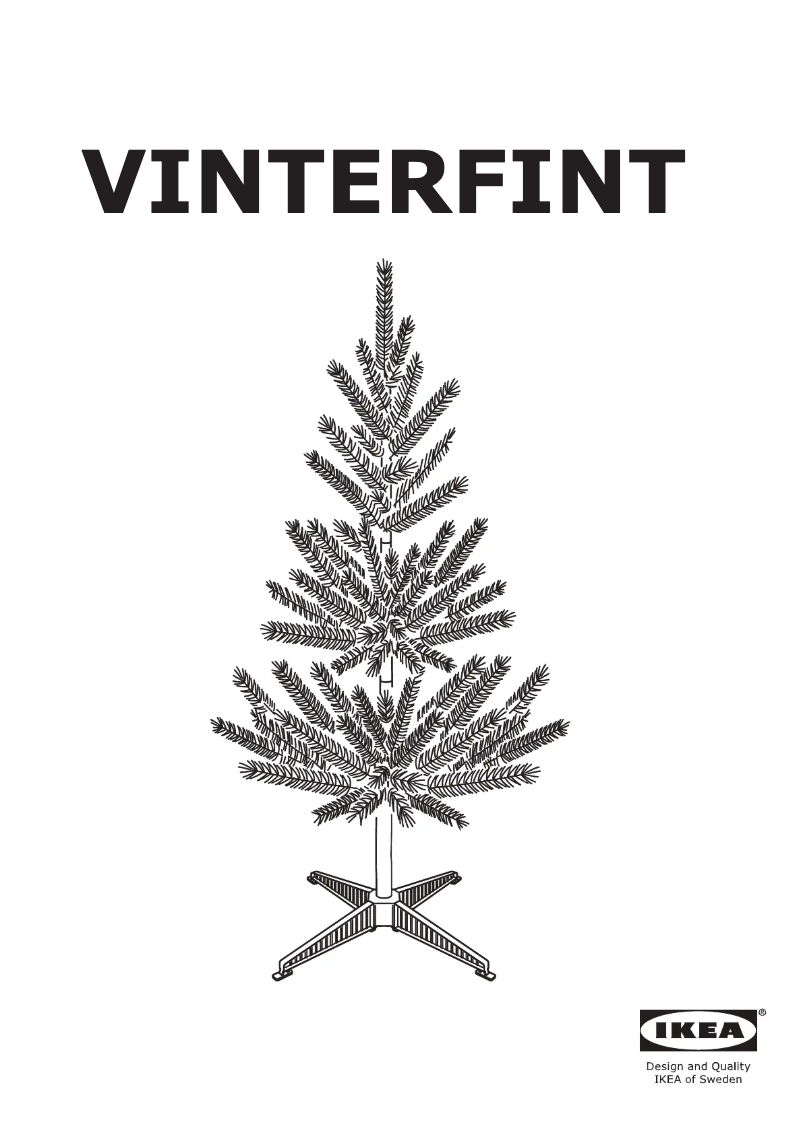 Image de la première page du manuel de l'appareil VINTERFINT 205.858.59
