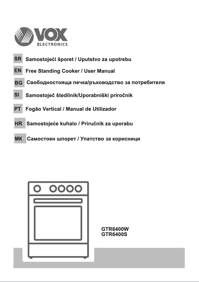 Page 1 de la notice Manuel utilisateur VOX GTR 6400W