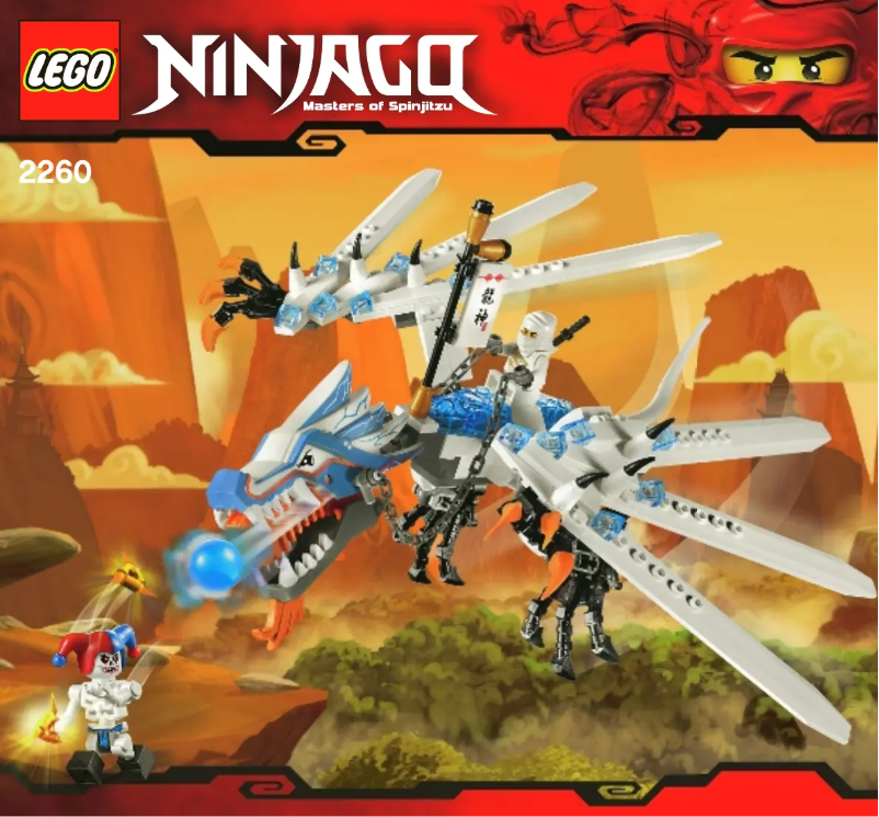 Page 1 de la notice Manuel utilisateur Lego NINJAGO 2260