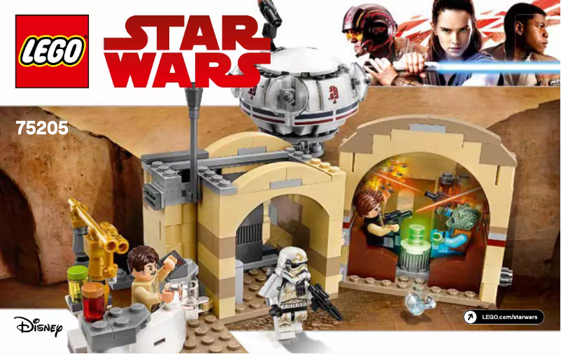 Page 1 de la notice Manuel utilisateur Lego Star Wars 75205