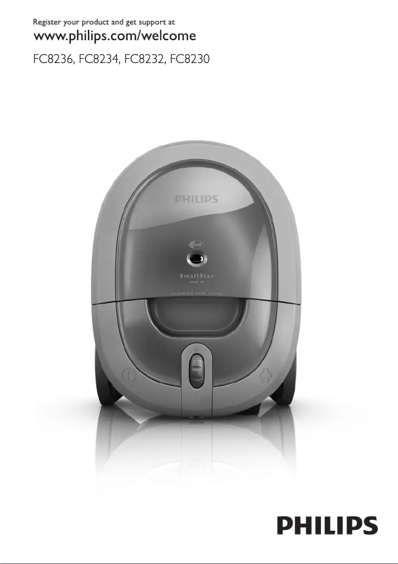 Page n°1 - Manuel utilisateur Philips SmallStar FC8230