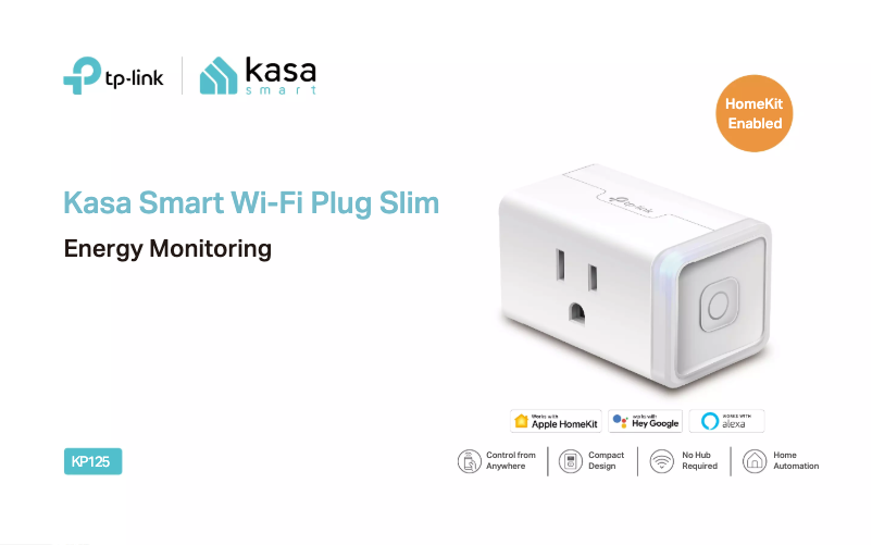 Page n°1 - Fiche technique TP-Link Kasa KP125