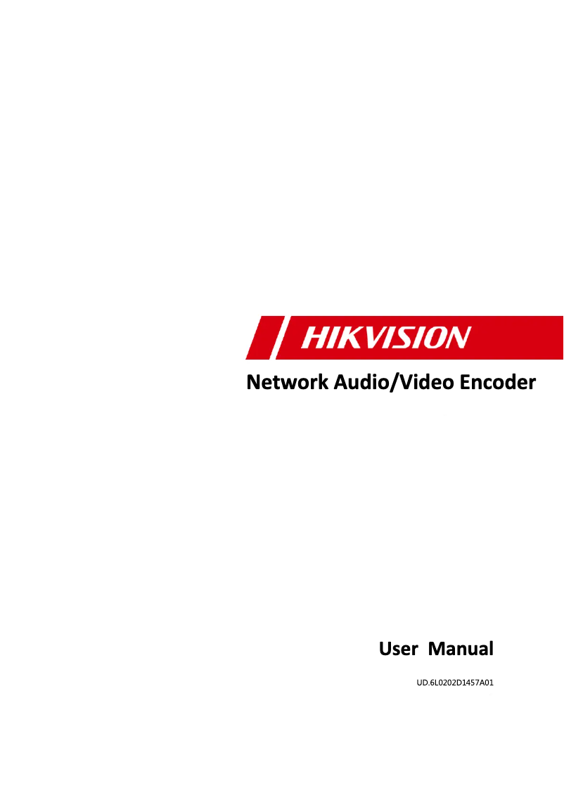 Página 1 del manual Manual de usuario Hikvision DS-6716HFI