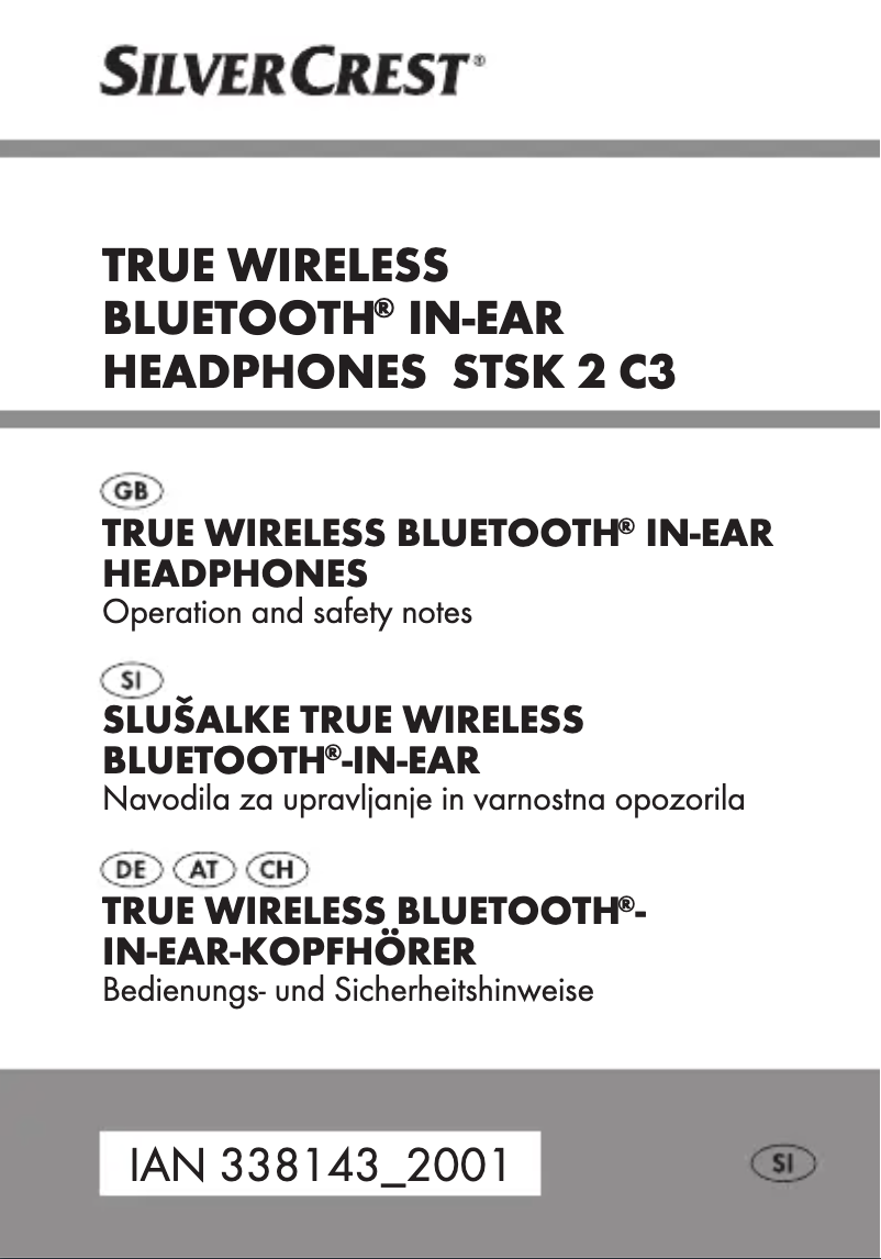 Page 1 de la notice Manuel utilisateur SilverCrest STSK 2 C3