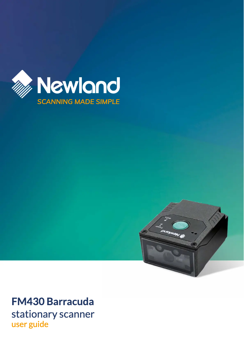 Page 1 de la notice Manuel utilisateur Newland FM430 Barracuda