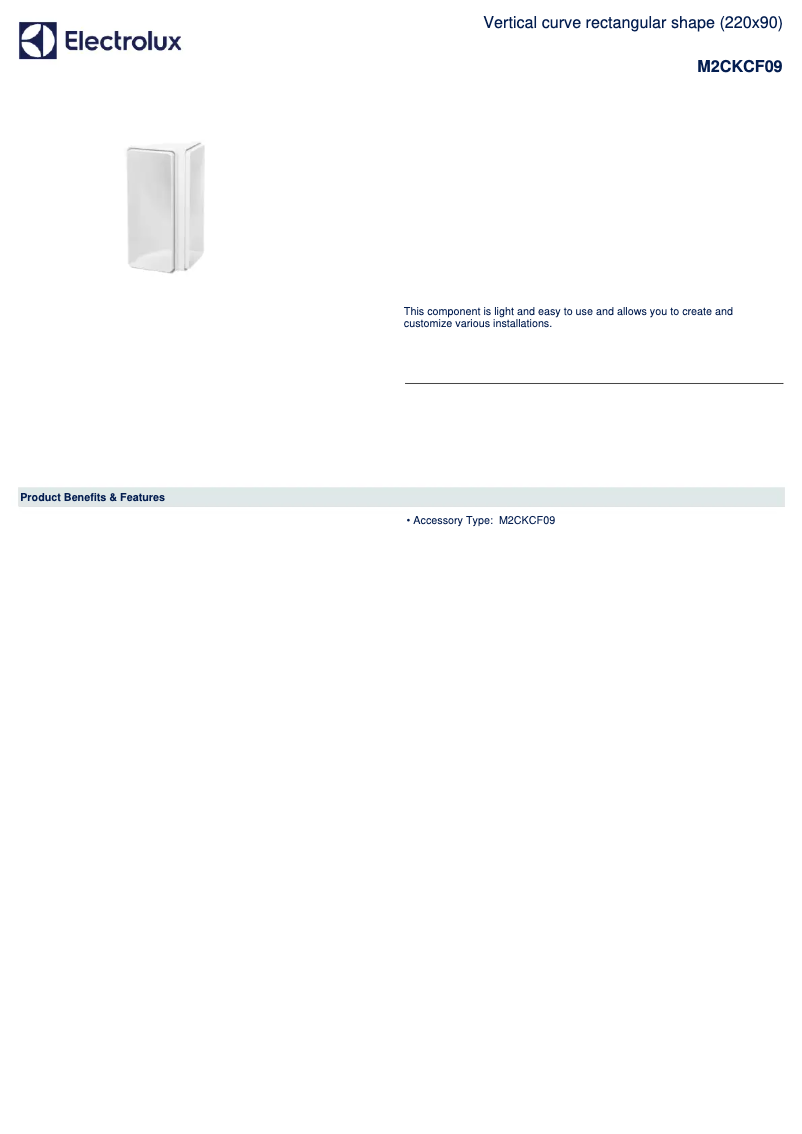 Page n°1 - Manuel utilisateur AEG M2CKCF09