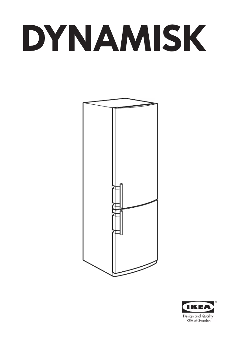 Image de la première page du manuel de l'appareil DYNAMISK