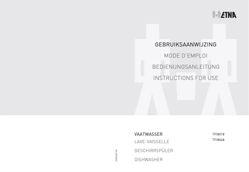 Image de la première page du manuel de l'appareil TFI8018RVS