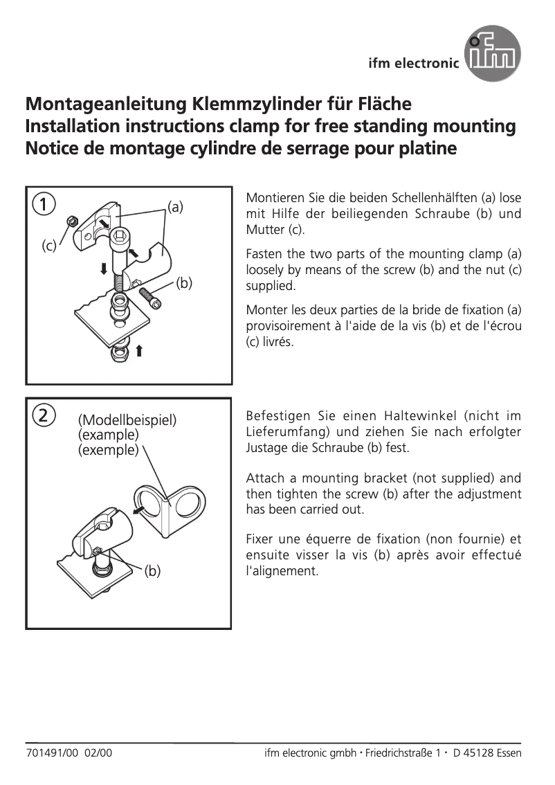 Page n°1 - Manuel utilisateur IFM E20844