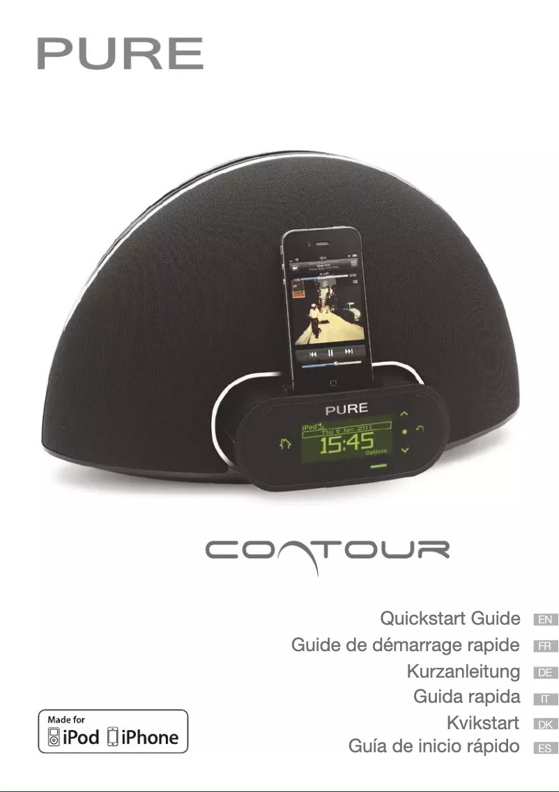Page n°1 - Manuel utilisateur Pure Contour