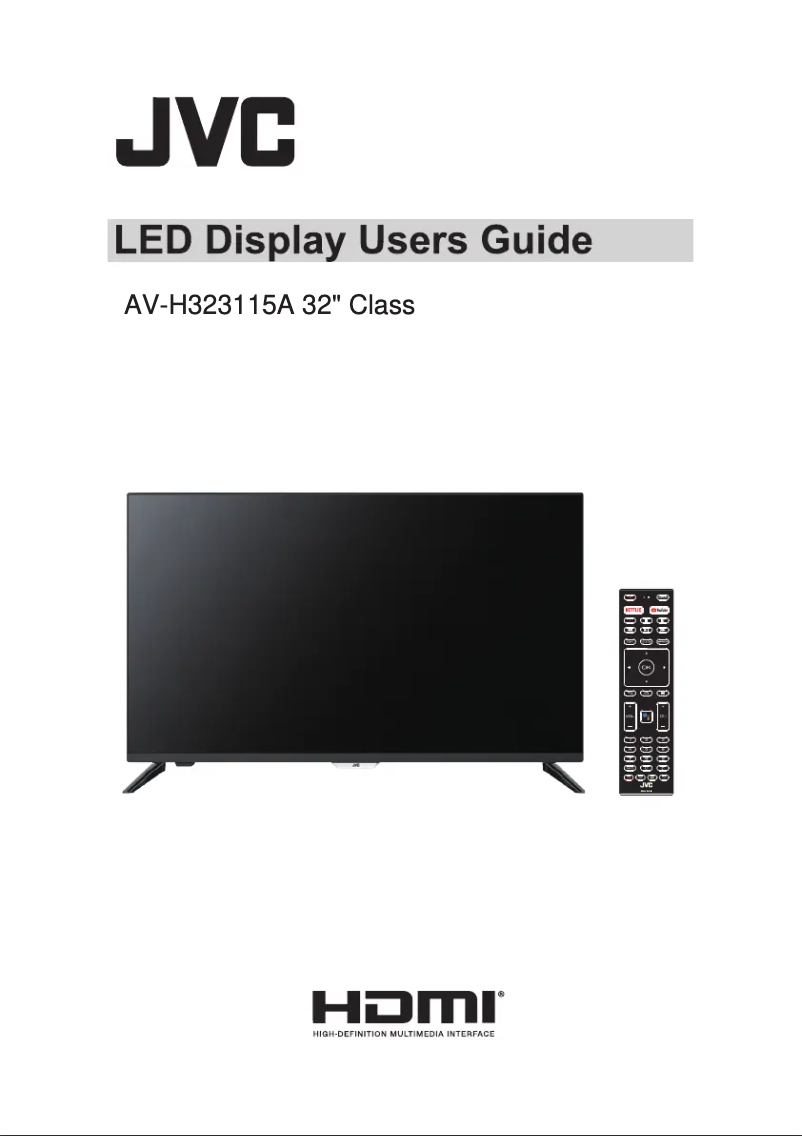 Image de la première page du manuel de l'appareil AV-H323115A