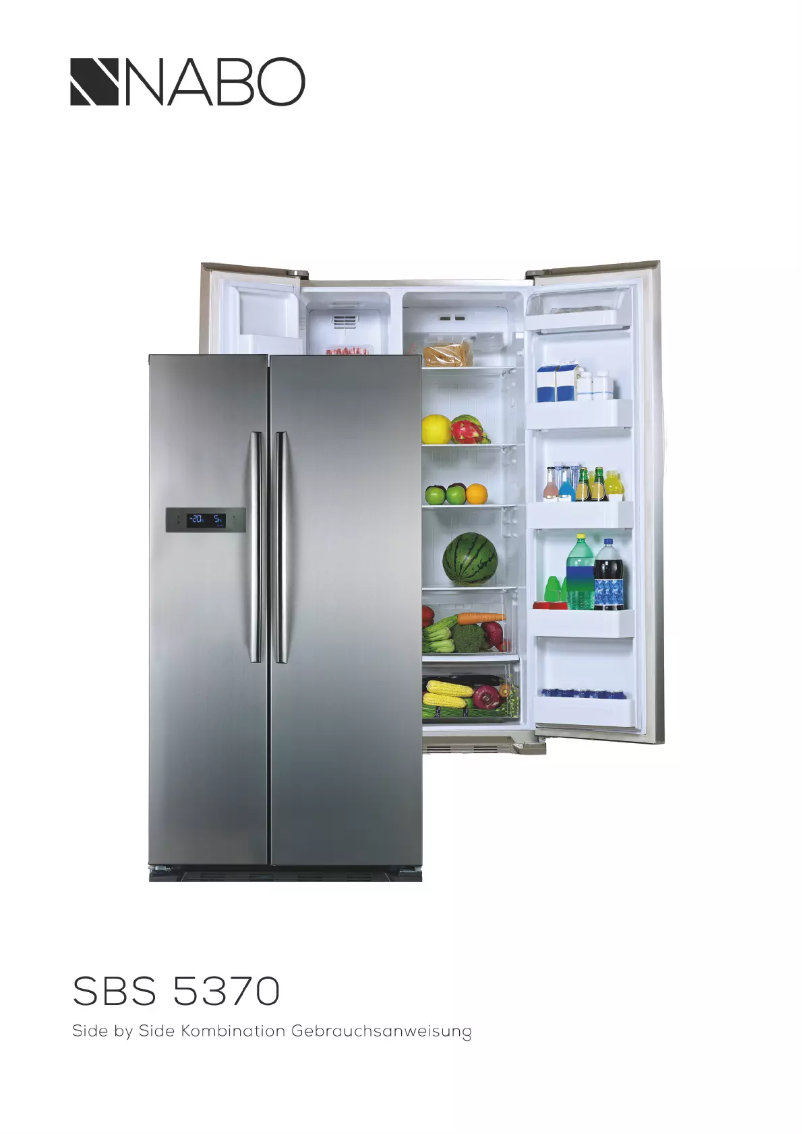 Page 1 de la notice Manuel utilisateur Nabo SBS 5370