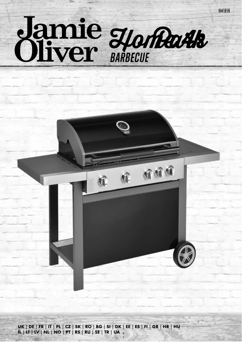 Page 1 de la notice Manuel utilisateur Jamie Oliver Home 4