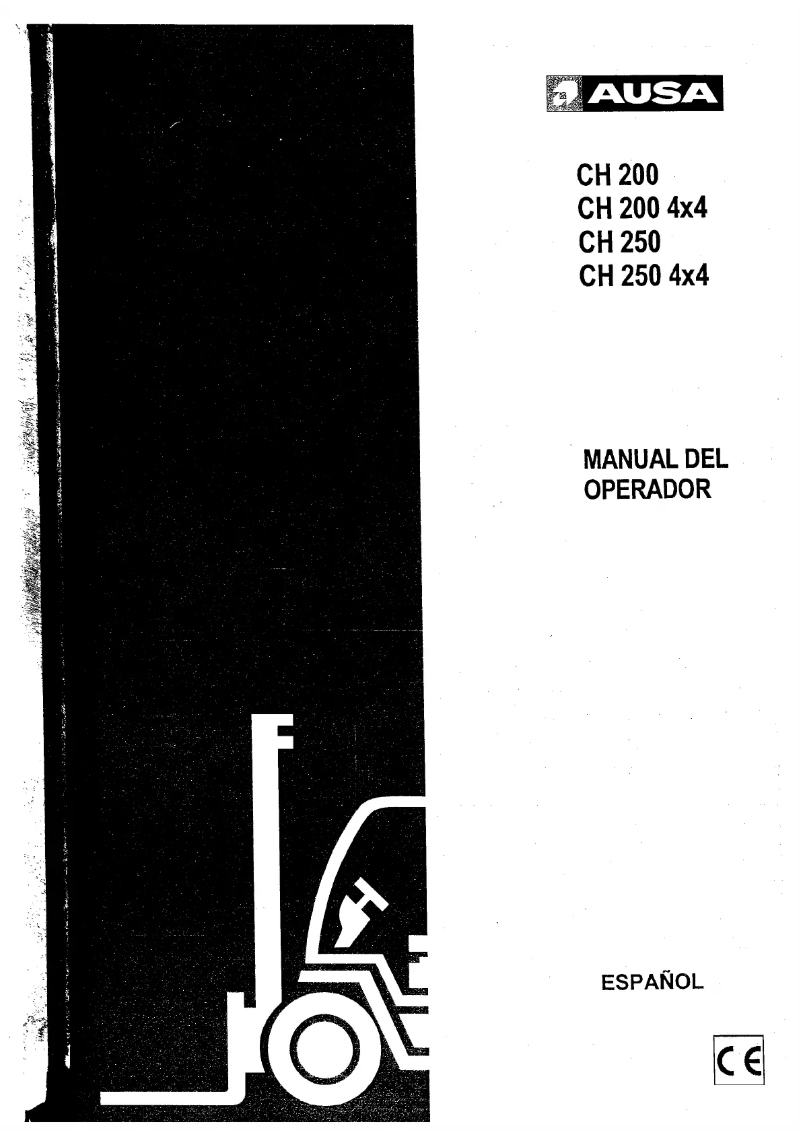 Page n°1 - Manuel utilisateur AUSA CH 250