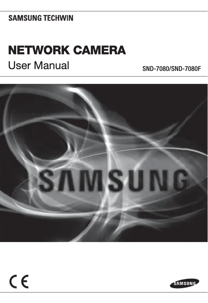 Page 1 de la notice Manuel utilisateur Samsung SND-7080
