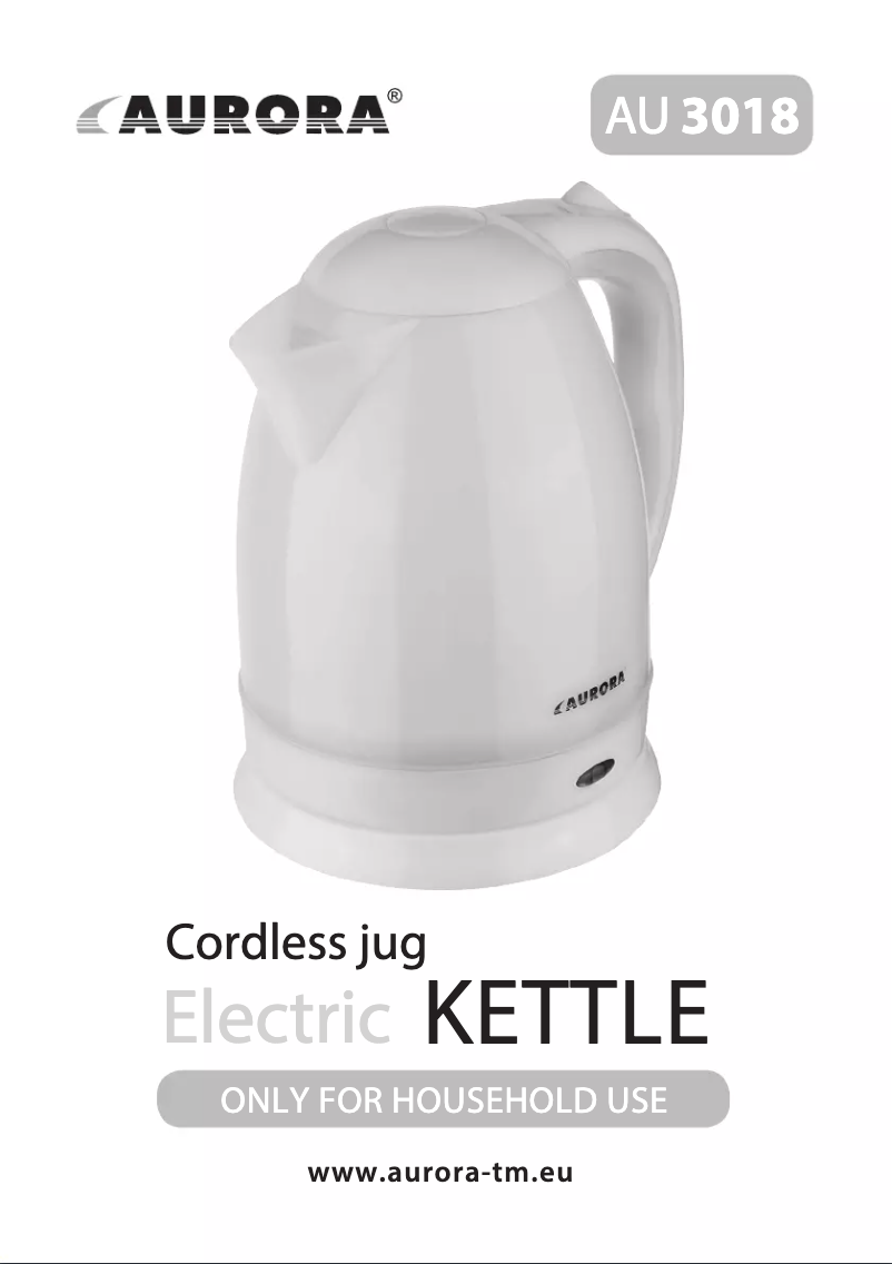 Página 1 del manual Manual de usuario Aurora AU 3018