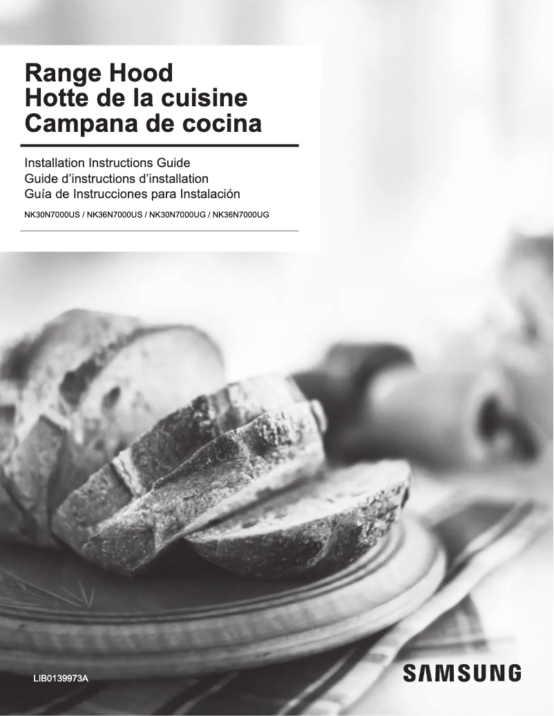 Page n°1 - Manuel utilisateur Samsung NK30N7000US