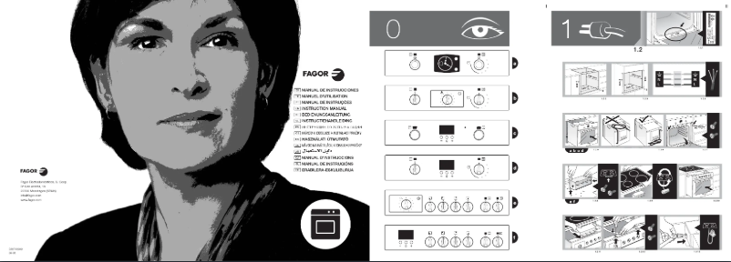 Página 1 del manual Manual de usuario Fagor 6H-413 B