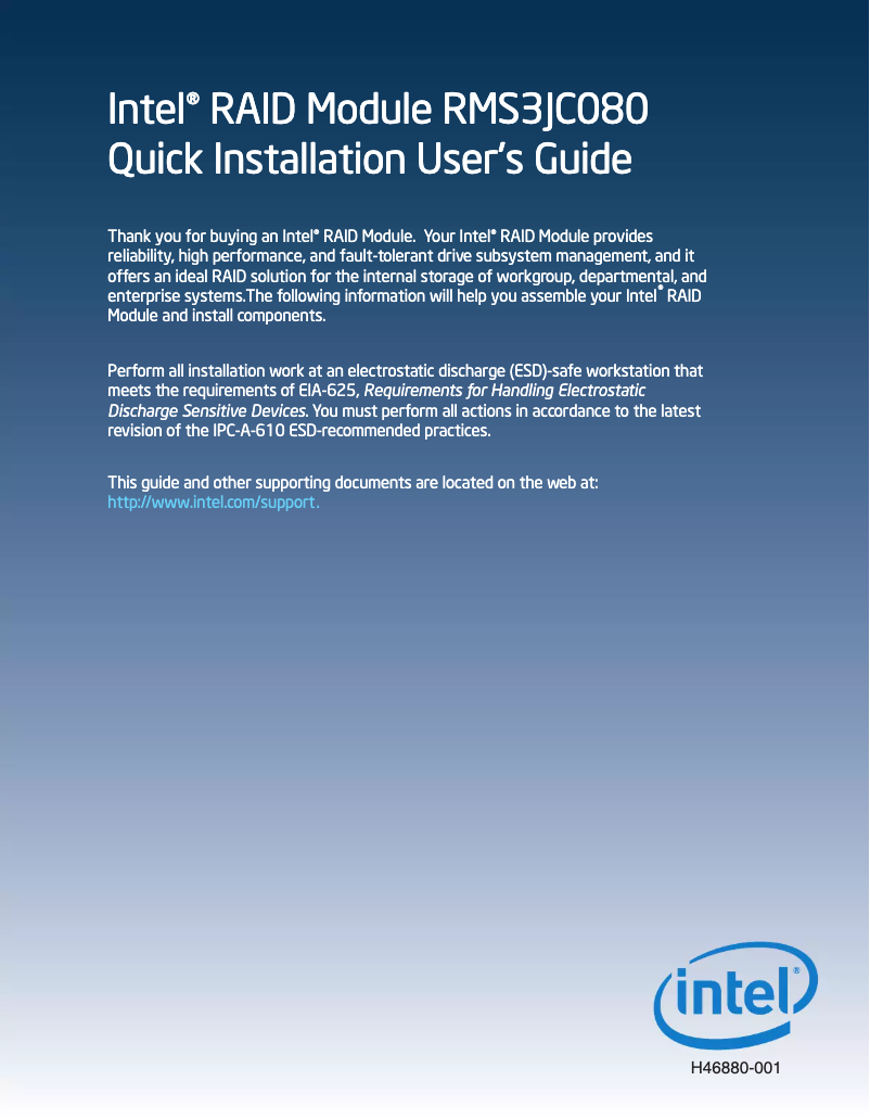 Image de la première page du manuel de l'appareil RMS3JC080