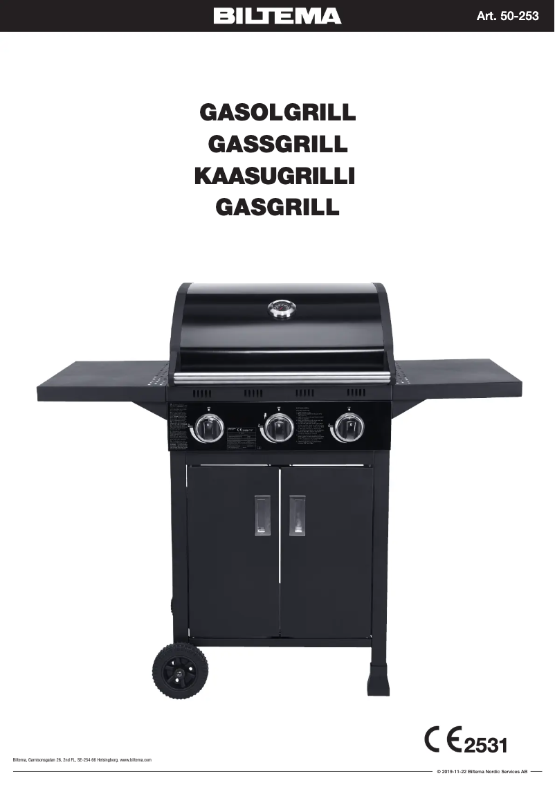 Imagen de la primera página del manual del dispositivo 50-253