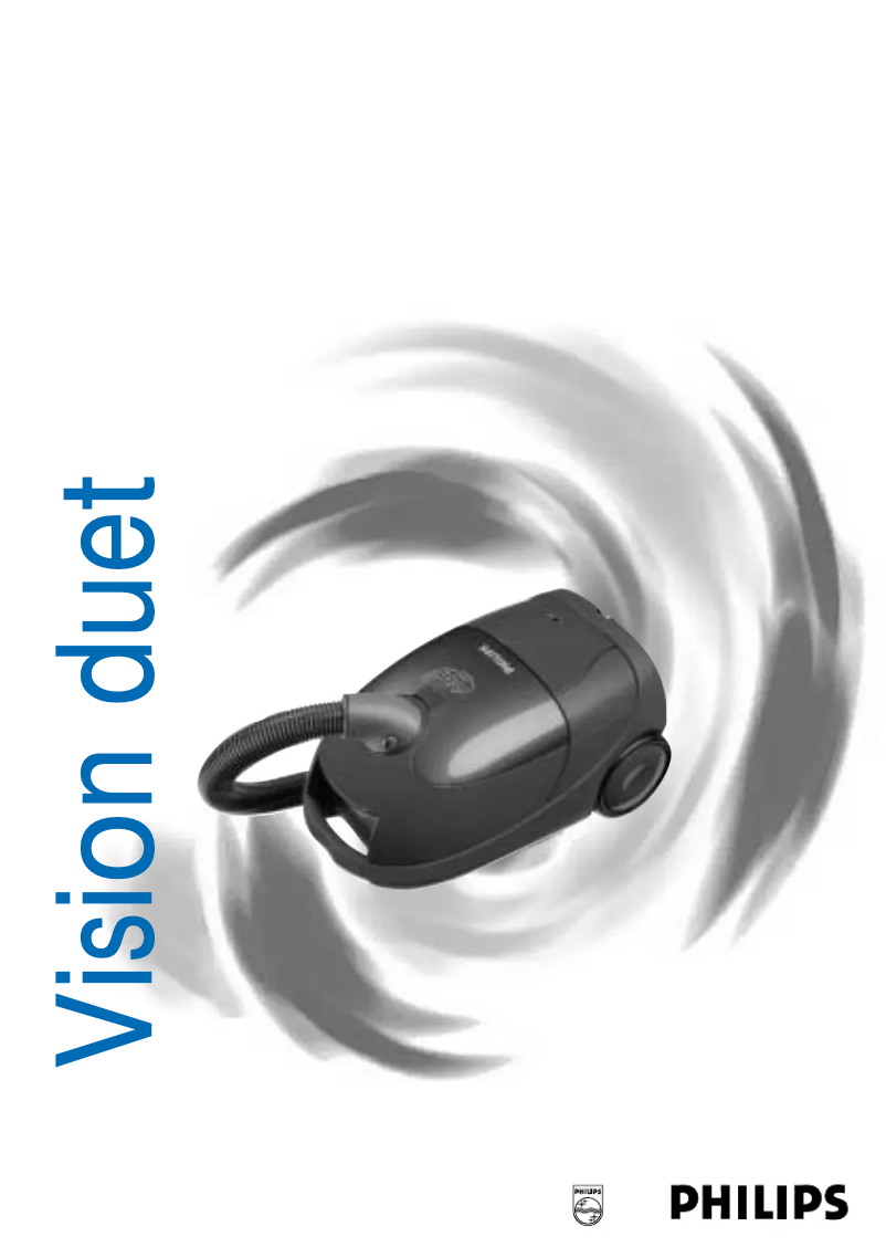 Image de la première page du manuel de l'appareil Vision Duet HR8981