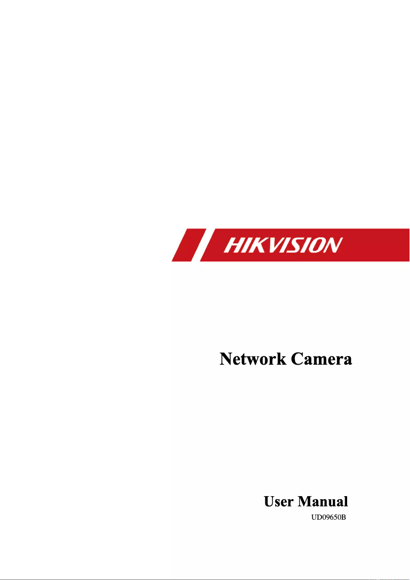 Page 1 de la notice Manuel utilisateur Hikvision DS-2CD2543G0-IWS