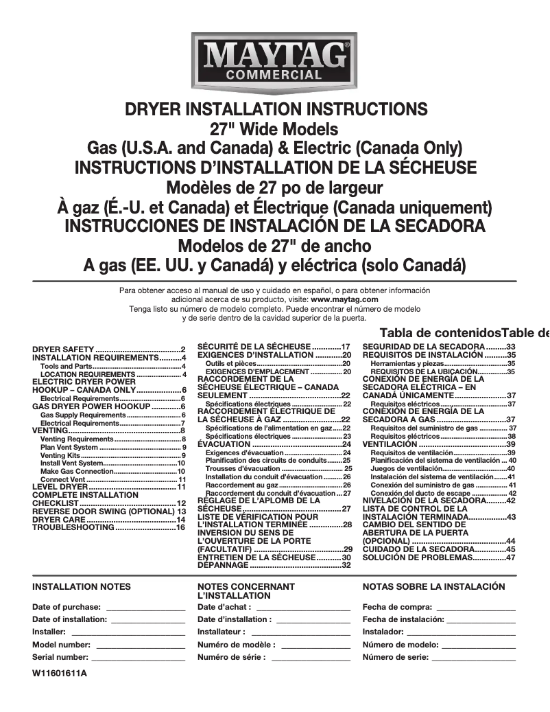 Image de la première page du manuel de l'appareil MEDP585GW