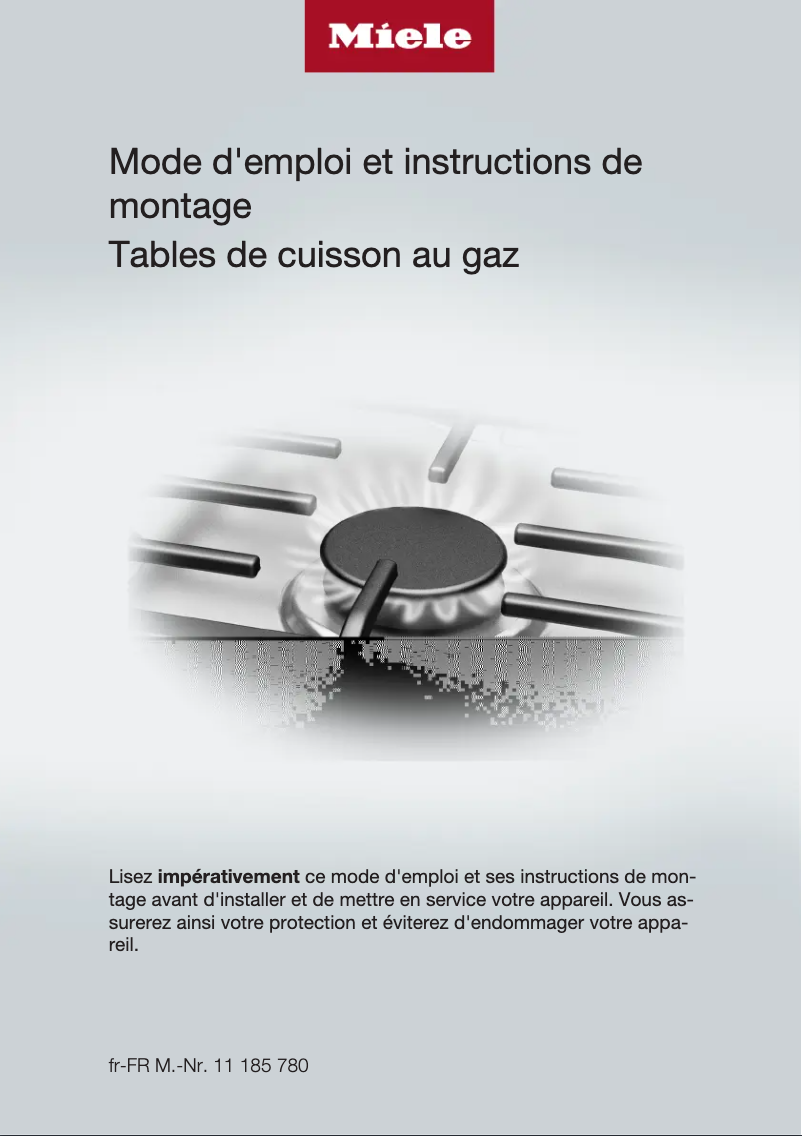 Image de la première page du manuel de l'appareil KM 2356-1