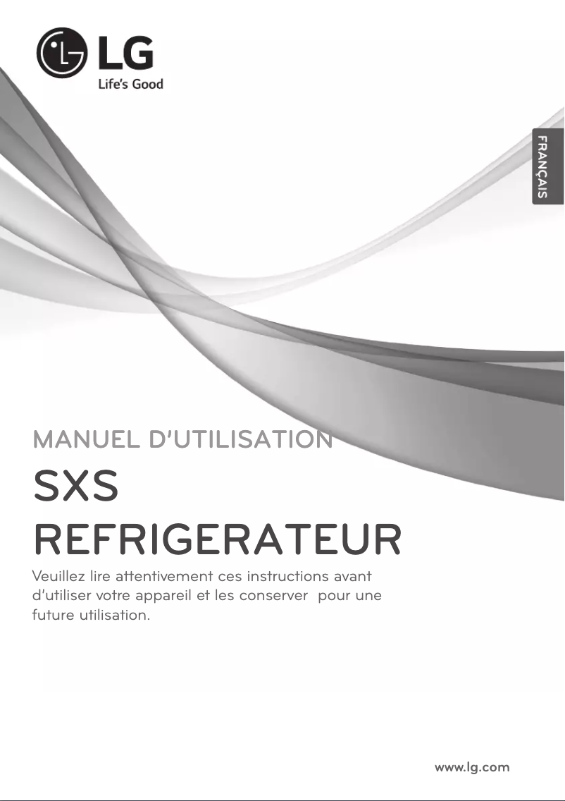 Page n°1 - Manuel utilisateur LG GWP2720NS