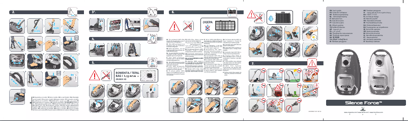 Imagen de la primera página del manual del dispositivo RO6493EA