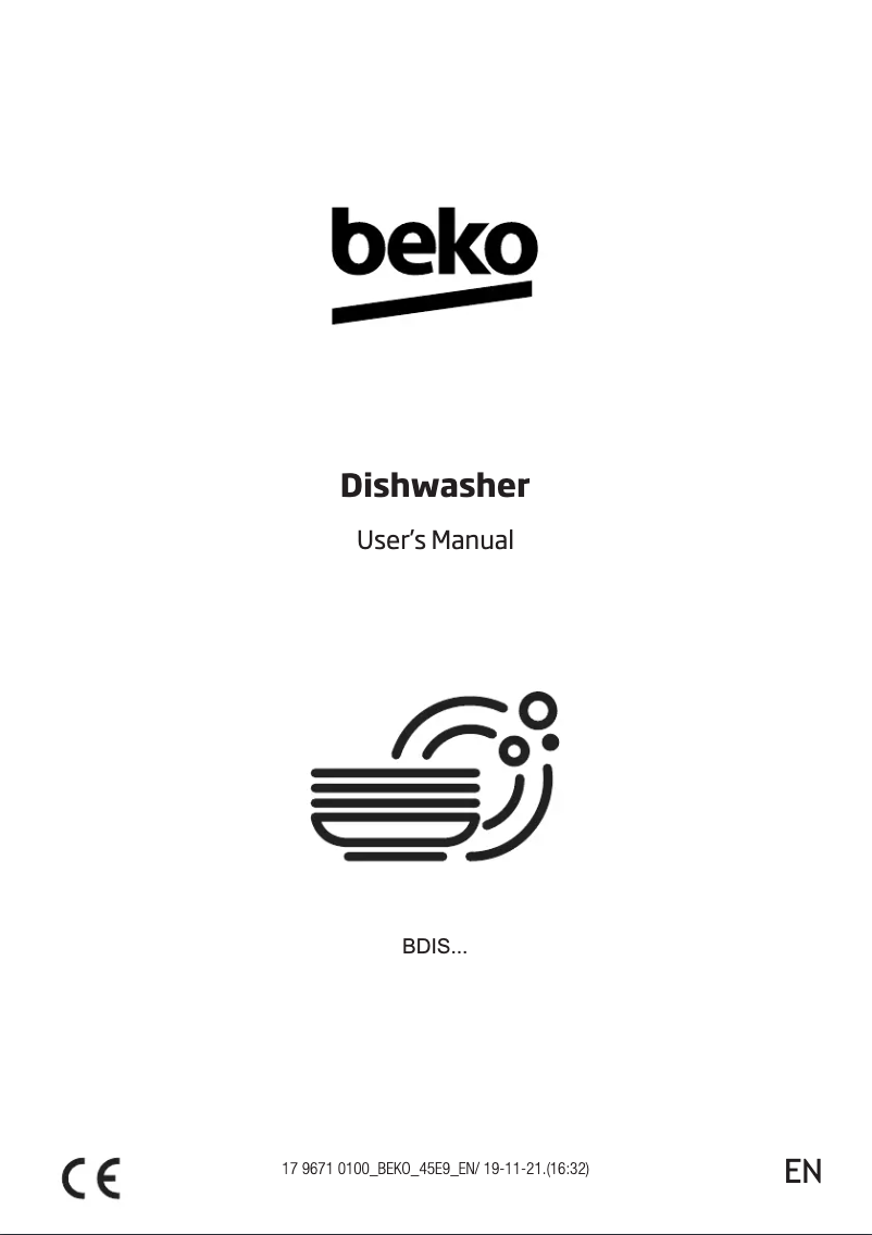Page n°1 - Manuel utilisateur Beko BDIS38040Q